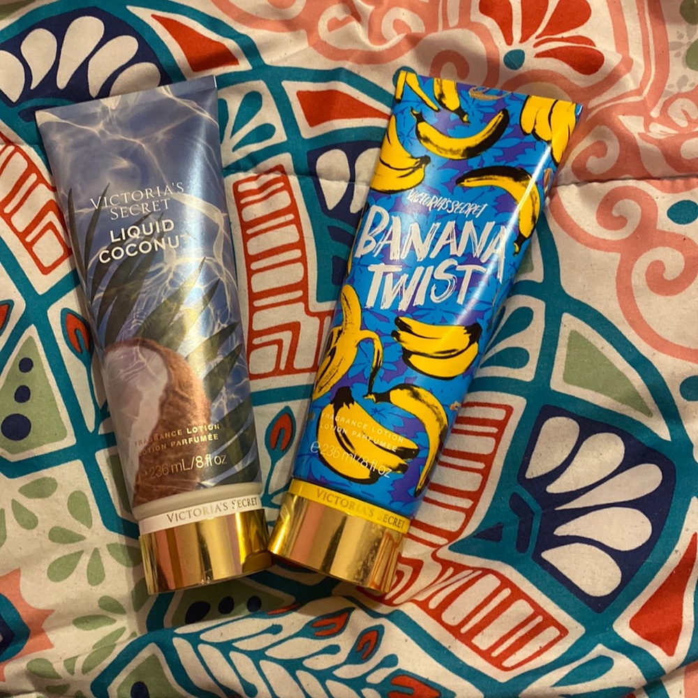 Banana twist lotion& liquid coconut